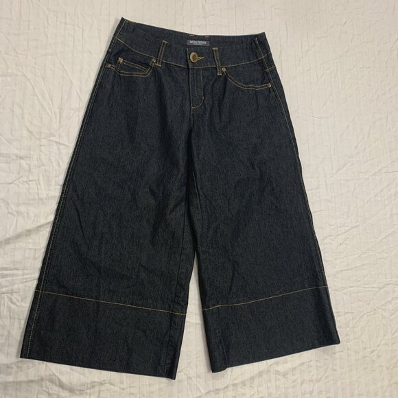 🍁. BISOU BISOU MICHELE BOHBOT WOMENS JEANS CAPRIS PANTS SIZE 6. 🍁